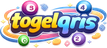 Logo togelqris berwarna terang